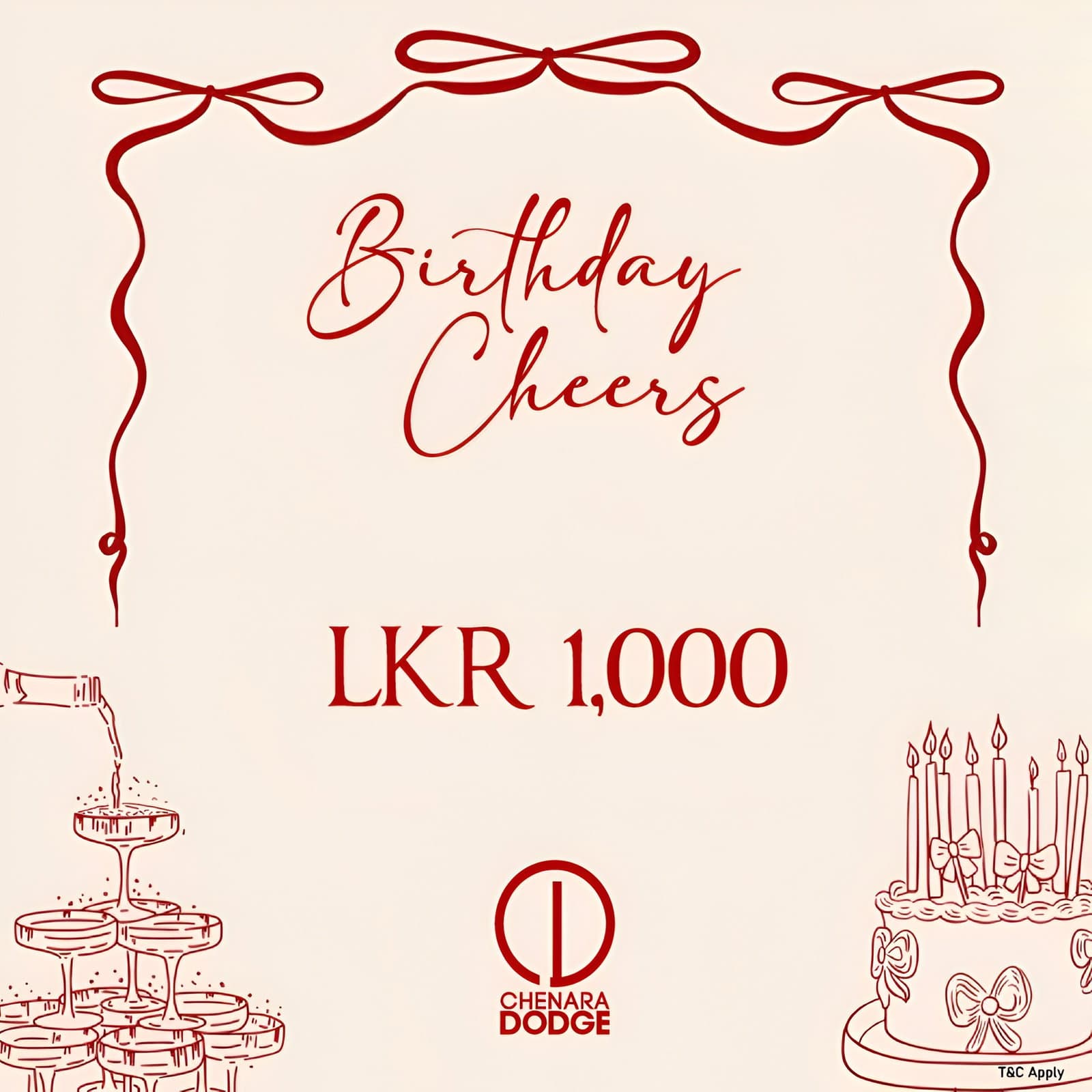 CD E-VOUCHER FOR  BIRTHDAYS